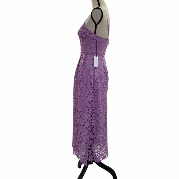 Astr Lace A-Line Lavender Midi dress XS - Picture 15 of 15